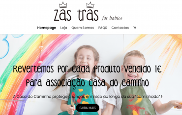 Nova parceria com a Zas Tras for babies